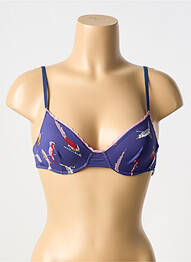 Soutien-gorge haut soutien-gorge emboitant haut soutien-gorge emboitant bleu LAURA URBINATI femme