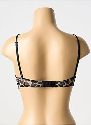 Soutien-gorge légère et transparente haut soutien-gorge emboitant noir LAURA URBINATI femme