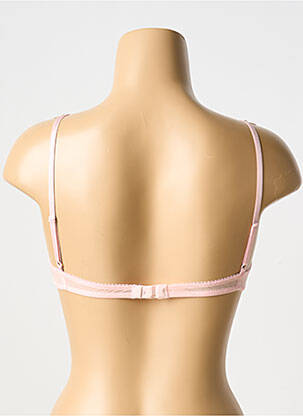 Soutien-gorge légère et transparente haut soutien-gorge emboitant rose LAURA URBINATI femme