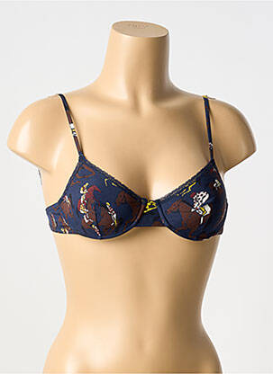 Soutien-gorge haut soutien-gorge emboitant haut soutien-gorge emboitant bleu LAURA URBINATI femme