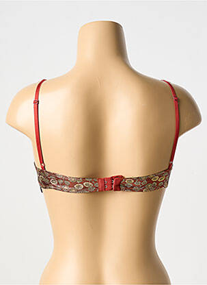 Soutien-gorge effet matière satinée haut soutien-gorge balconnet or LAURA URBINATI femme