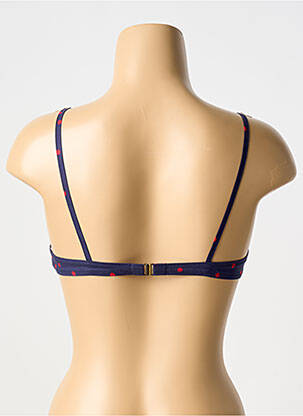 Soutien-gorge sans armature haut soutien-gorge emboitant bleu LAURA URBINATI femme