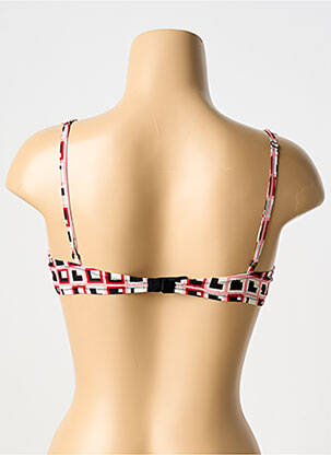 Soutien-gorge sans armature haut soutien-gorge emboitant rouge LAURA URBINATI femme