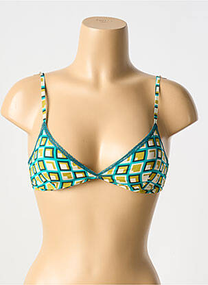 Soutien-gorge sans armature haut soutien-gorge emboitant vert LAURA URBINATI femme