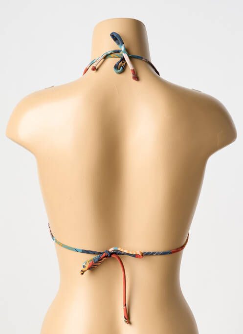 Haut de maillot de bain orange LAURA URBINATI pour femme