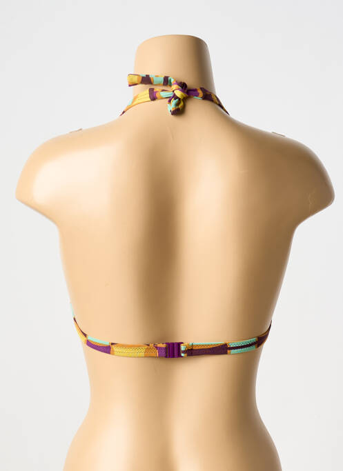 Haut de maillot de bain violet LAURA URBINATI pour femme