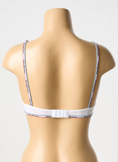 Soutien-gorge blanc JOHN GALLIANO pour femme