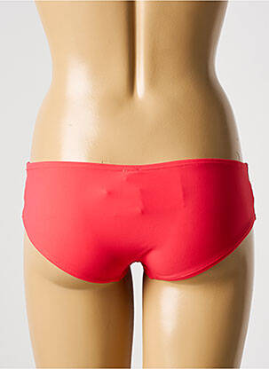 Bas de maillot de bain stretch culotte rouge GALLIANO femme