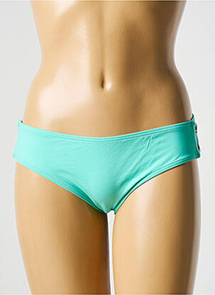 Bas de maillot de bain stretch culotte vert GALLIANO femme