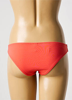 Bas de maillot de bain stretch culotte orange LAURA URBINATI femme