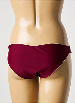 Bas de maillot de bain stretch culotte rose GALLIANO femme