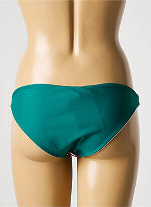 Bas de maillot de bain stretch culotte vert GALLIANO femme