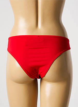 Bas de maillot de bain stretch culotte rouge LAURA URBINATI femme