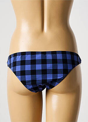 Bas de maillot de bain stretch culotte bleu LAURA URBINATI femme