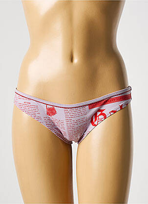 Tanga stretch violet GALLIANO femme