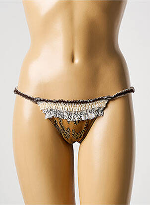 String stretch marron GALLIANO femme