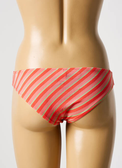 Bas de maillot de bain orange LAURA URBINATI pour femme