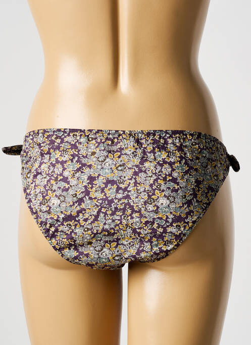 Bas de maillot de bain violet LAURA URBINATI pour femme
