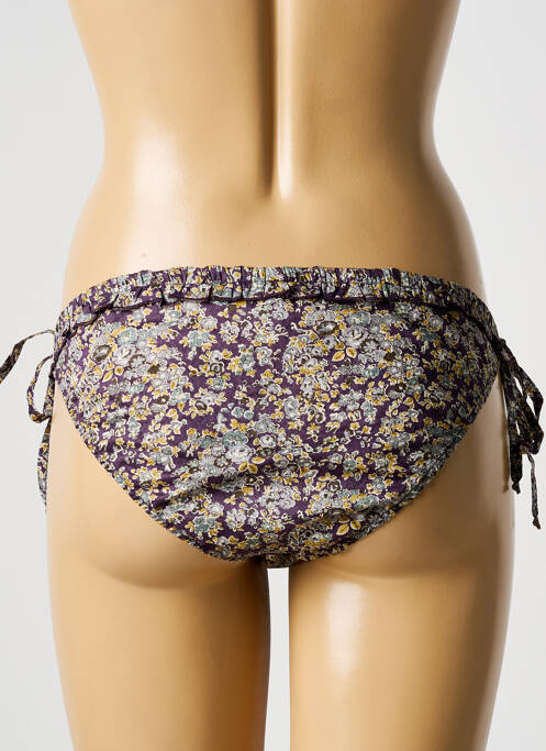 Bas de maillot de bain violet LAURA URBINATI pour femme