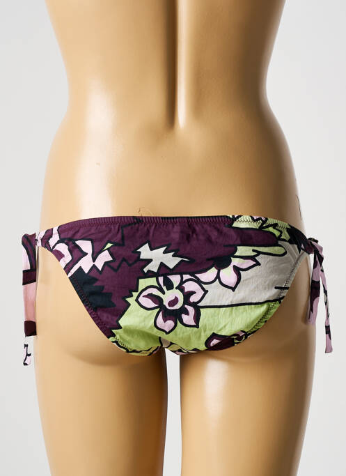 Bas de maillot de bain violet LAURA URBINATI pour femme