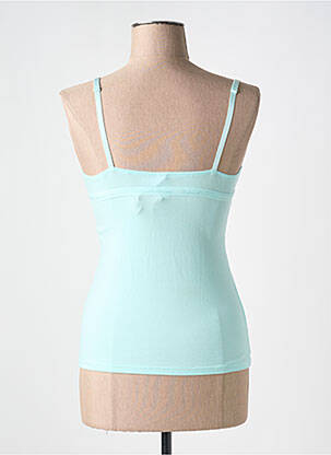 Top manches bretelles ajustables fines bretelles bleu JOHN GALLIANO femme