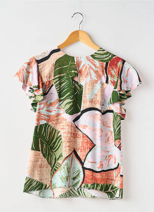 Top vert ELIZA pour femme