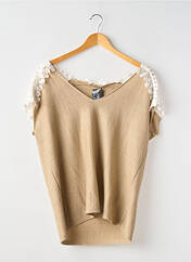 T-shirt beige HOTEL PARTICULIER pour femme seconde vue