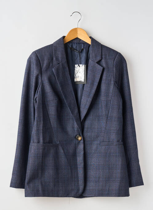 Blazer bleu LAUREN VIDAL pour femme