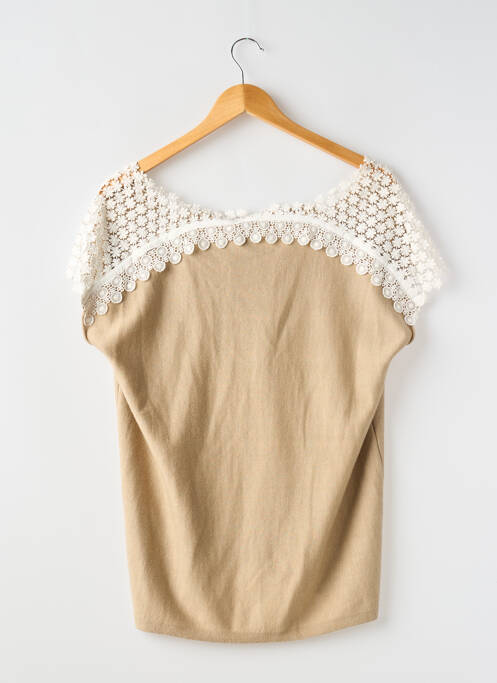 T-shirt beige HOTEL PARTICULIER pour femme