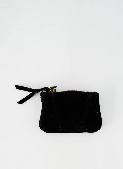 Porte-monnaie noir ABACO pour femme