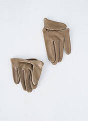 Gants beige MAISON FABRE pour femme seconde vue