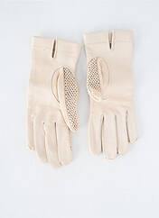 Gants beige MAISON FABRE pour femme seconde vue