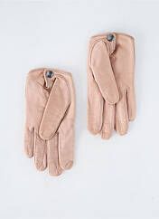 Gants beige MAISON FABRE pour femme seconde vue