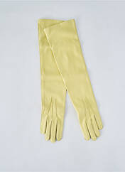 Gants jaune MAISON FABRE pour femme seconde vue