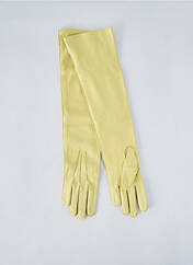 Gants jaune MAISON FABRE pour femme seconde vue