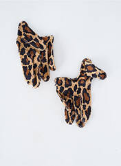 Gants marron MAISON FABRE pour femme seconde vue