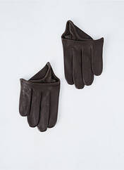Gants marron MAISON FABRE pour femme seconde vue
