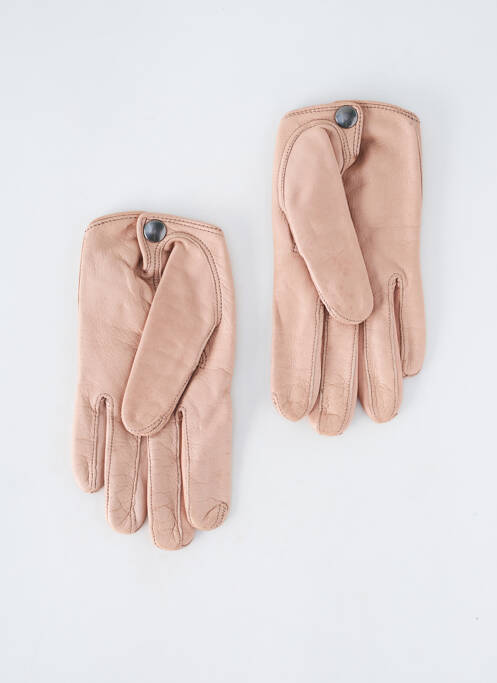 Gants beige MAISON FABRE pour femme
