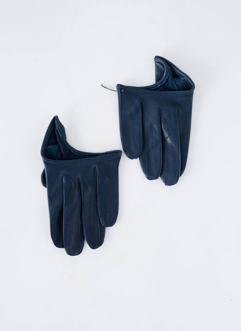 Gants bleu MAISON FABRE pour femme