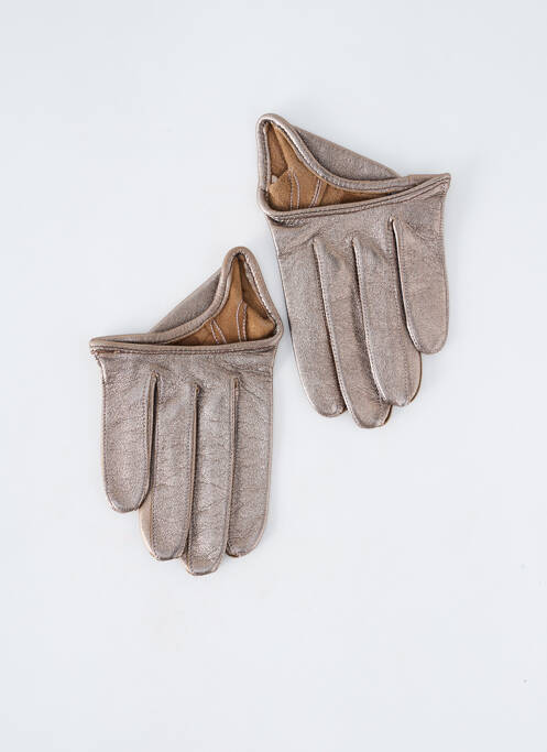 Gants or MAISON FABRE pour femme
