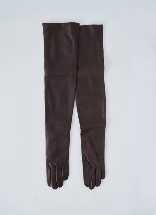 Gants marron MAISON FABRE pour femme