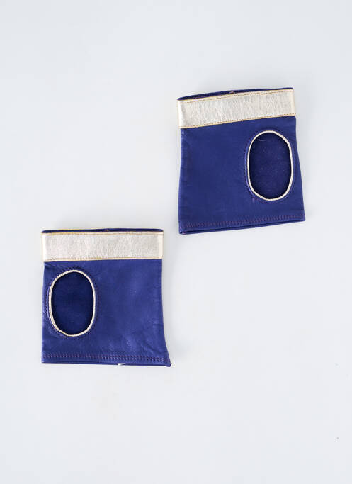 Mitaines bleu MAISON FABRE pour femme