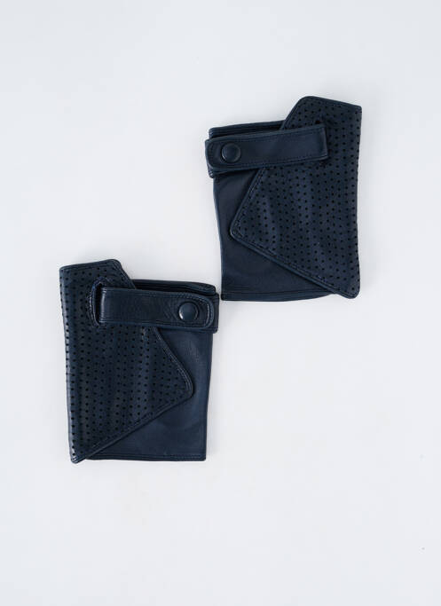 Mitaines bleu MAISON FABRE pour femme