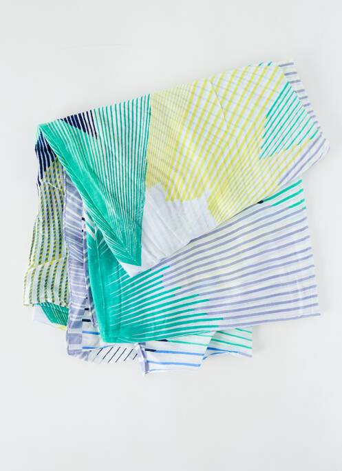 Foulard vert MAPOESIE pour femme