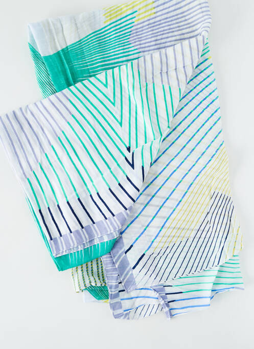 Foulard vert MAPOESIE femme