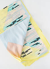 Foulard jaune MAPOESIE pour femme seconde vue