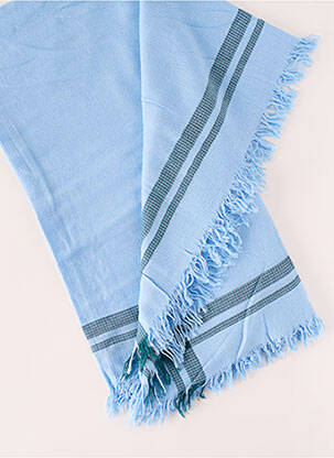 Foulard coutures renforcées bleu INOUI TOOSH femme