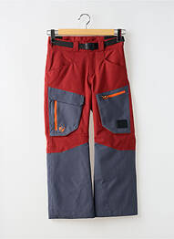 Pantalon droit poches rouge ZIENER enfant