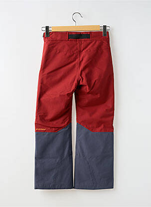 Pantalon droit poches rouge ZIENER enfant