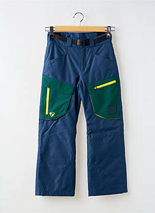 Pantalon droit poches bleu ZIENER enfant